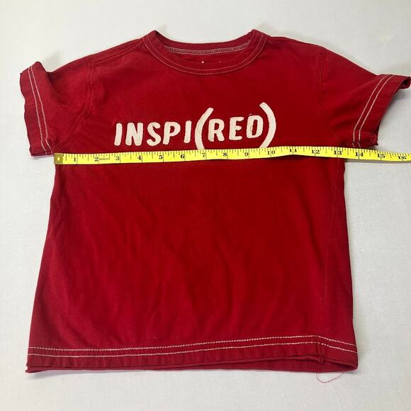 GAP KIDS Red INSPI(RED) T-Shirt Child Unisex Size 3Y Red Short Sleeve Crewneck - Picture 11 of 12